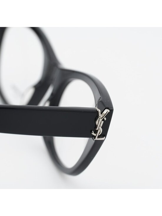 Saint Laurent SLM80 001 Eyeglasses Black 52mm Cat Eye Frame main image 9